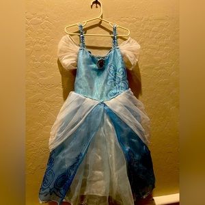 Girls Cinderella Costume size 5/6 with headband